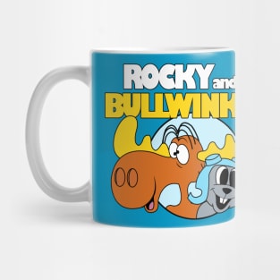 Funny Rocky and Bullwinkle Mug